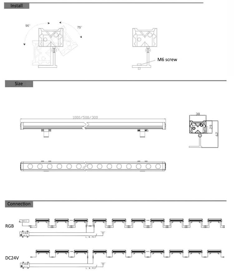 recessed linear led wall wash-16 recessed linear led wall wash-16