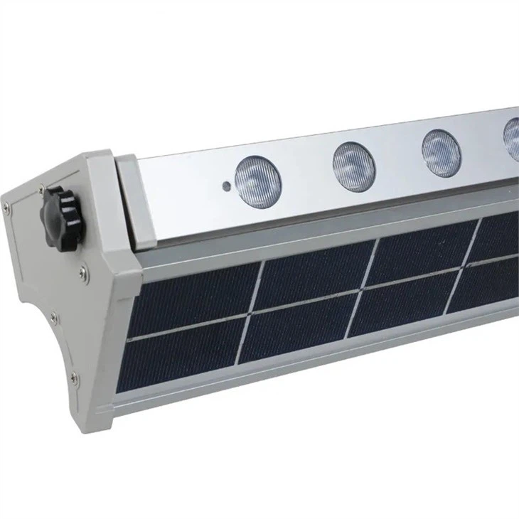 solar wall wash light detail