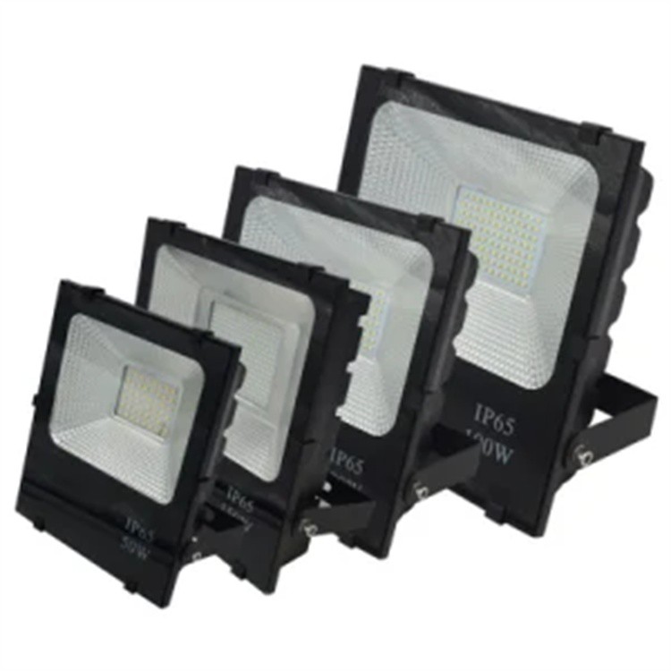 Black Square Mini Floodlight 1