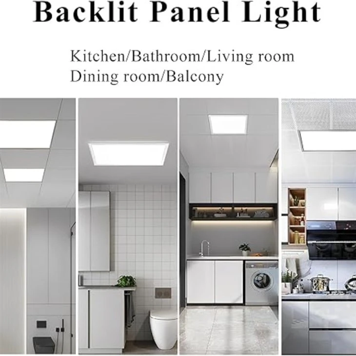 Led Flat Panel Light 220-277V 6100K 15W