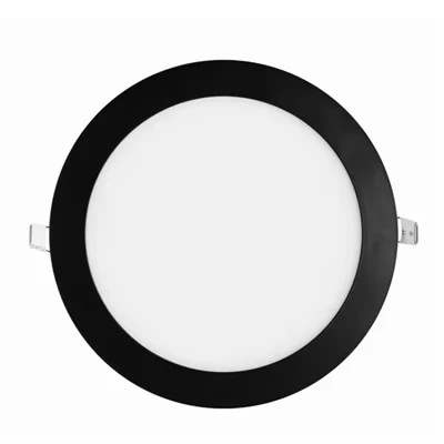 Crno okruglo LED svjetlo
