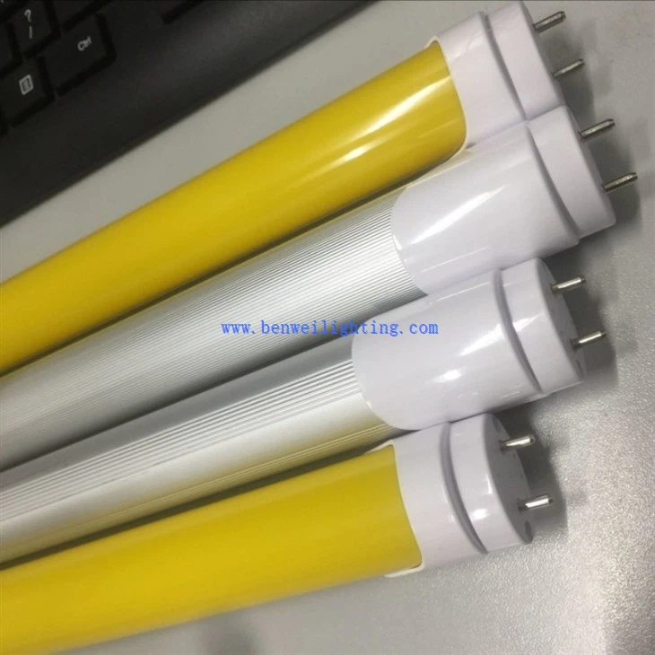 Anti yellow cover 120cm T8 LED light